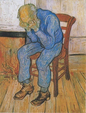 At Eternity's Gate Painting by Vincent van Gogh