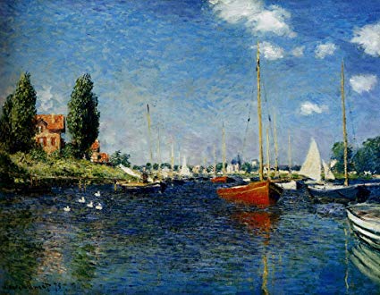 Claude Monet Red Boats